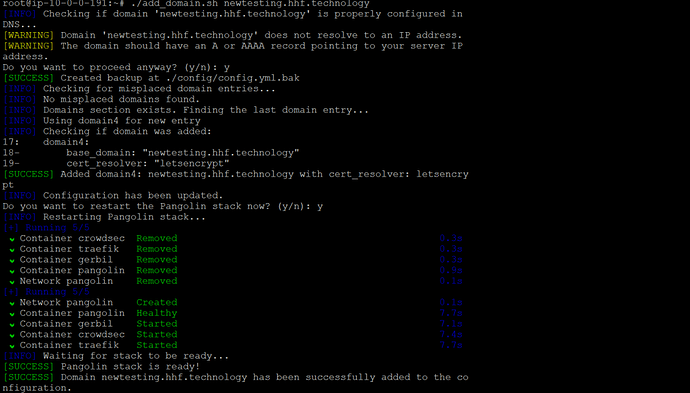 with ip  not propagated