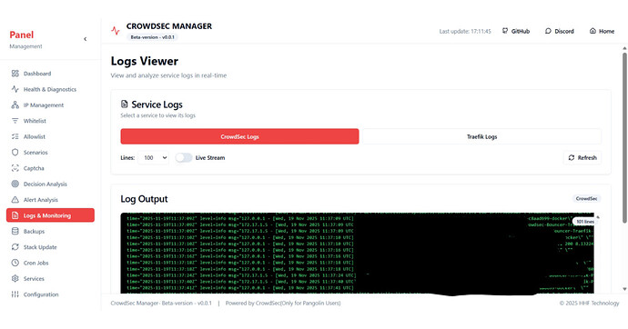 Logs Viewer