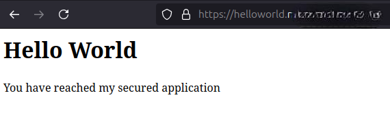 HelloWorldUnauthenticated